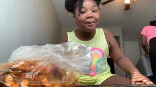 My first seafood Mukbang from Juicy Crawfish!!!