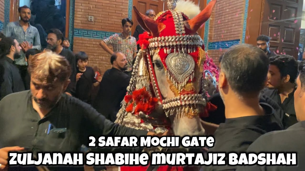 2 Safar | Zuljanah Shabihe Murtajiz Baramdgi | Muhalla Shia Mochi Gate Lahore 2025-1447