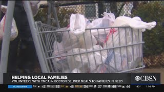 YMCA Volunteers Deliver Meals To Families In Need
