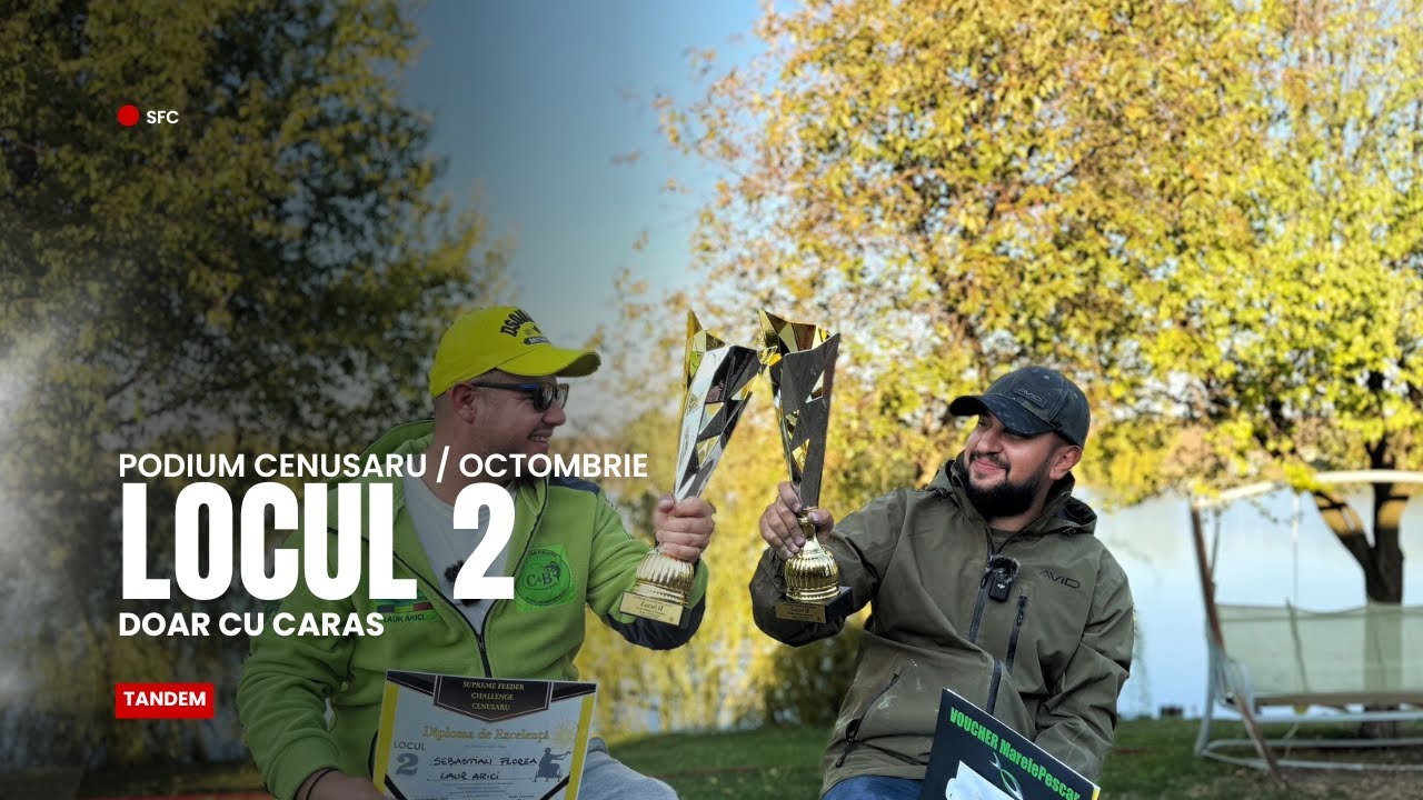 PODIUM CENUSARU / OCTOMBRIE / 2 general doar cu caras!