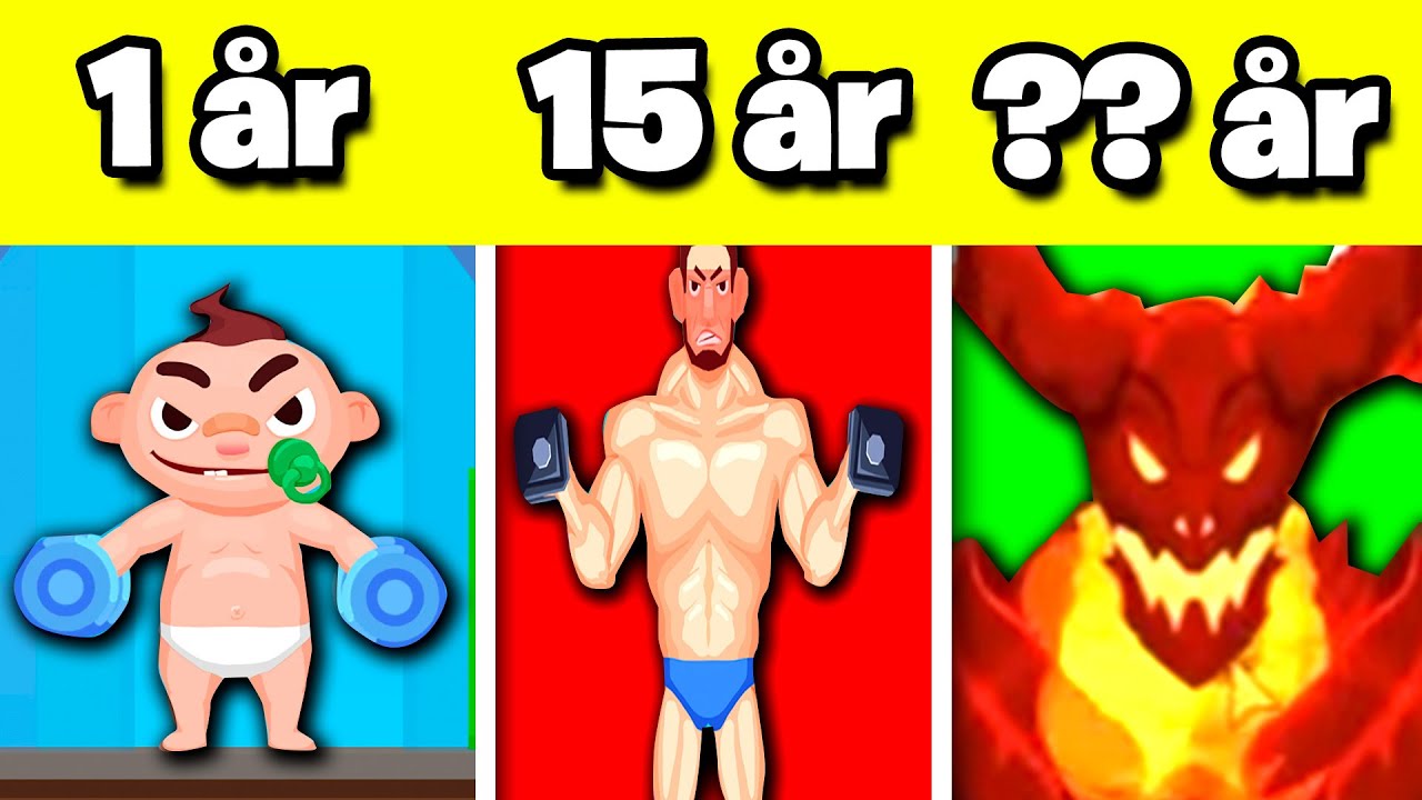 BABY bliver STÆRK, Men mega gammel...😝