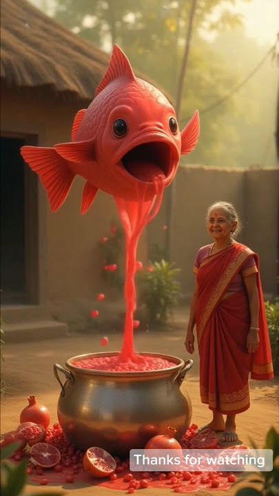 farmer have golden 🐠.dadi have red juicy fish. #shorts #farmer