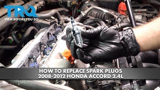 Как заменить свечи зажигания Honda Accord 2.4L 2008-2012 гг.
