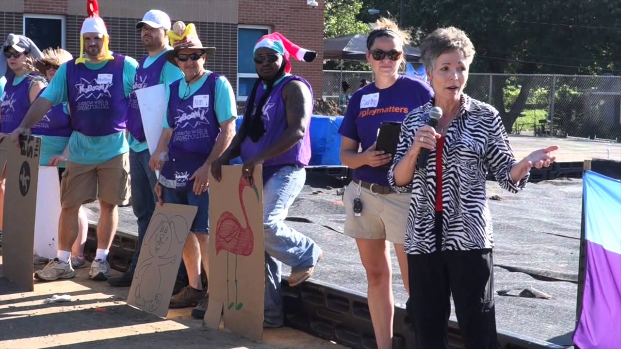New Chelsea Elementary Playground Build Summer 2015 YouTube