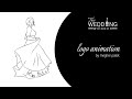 Wedding logo animation  the wedding wonder  by megher palok