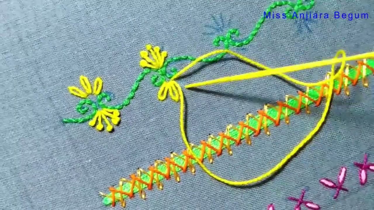 Embroidery Tutorial Step by Step by Anjiara