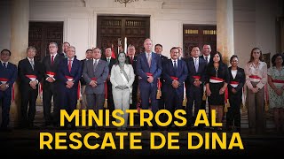 Dina Boluarte es una víctima de quienes buscan desestabilizar el país: así hablan sus ministros