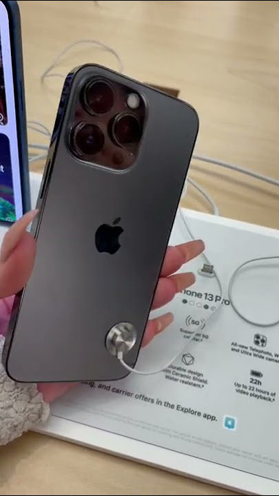 iPhone 13 Pro in Graphite