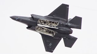 F-35 DEMO TEAM: Maneuvers Explained - Weapons Bay Door Pass | Captain Kristin "BEO" Wolfe