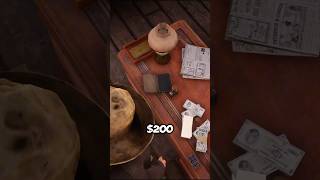 Secret MONEY Location In Red Dead Redemption 2 #shorts rdr2