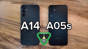Samsung Galaxy A05s vs Samsung Galaxy A14 / OneUI 7 - Android 15