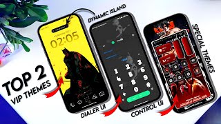 Top 2 VIP Themes ForMiui14⚡Dynamic Island & New System Ui?Anime Theme For Miui 14/13/12