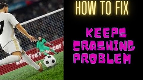 #crashing #problem #soccer HOW TO FIX KEEPS CRASHING PROBLEM IN SOCCER SUPER STRIKE | FING 24 😌