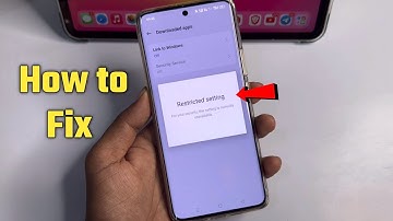 Restricted settings in Android 13 14 | Accessibility Access Restrictions setting on