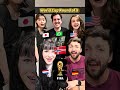 World Cup top 8 in different languages! Part 2! #ランカル英会話 #英会話 #英会話海外留学 #worldcup #soccer #shorts