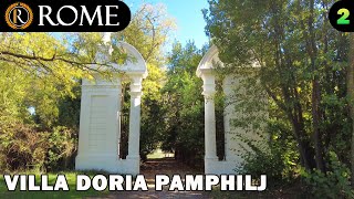 Rome guided tour  ➧ Villa Doria Pamphilj (2) [4K Ultra HD]