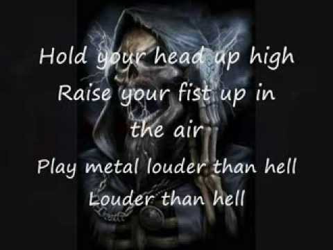 Manowar - Die for metal (lyrics)