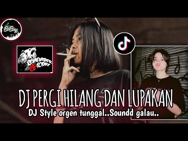DJ PERGI HILANG DAN LUPAKAN - SoundGalau.. - DJ REMIX OGT SoundViralTiktok class=