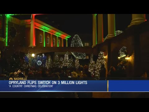 Video: Christmastime Fun på Opryland i Nashville