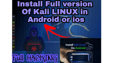 Kali LINUX in Android or Ios||install or run kali linux free||full working os