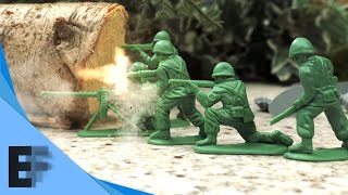 Army Men Stop Motion Plastic Warfare Ep 1