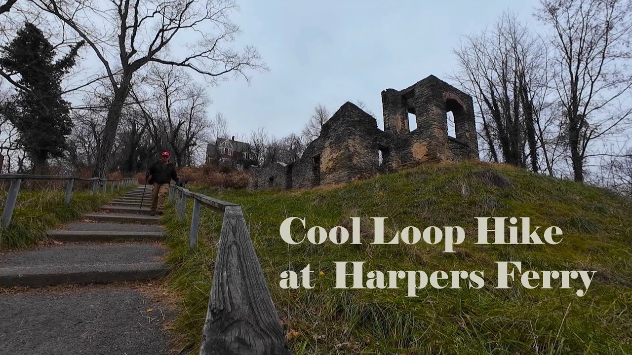 Маршрут по Аппалачской тропе в Харперс-Ферри, декабрь.