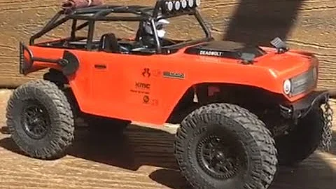TINY crawler with a BIG attitude! Axial SCX24 Dead...