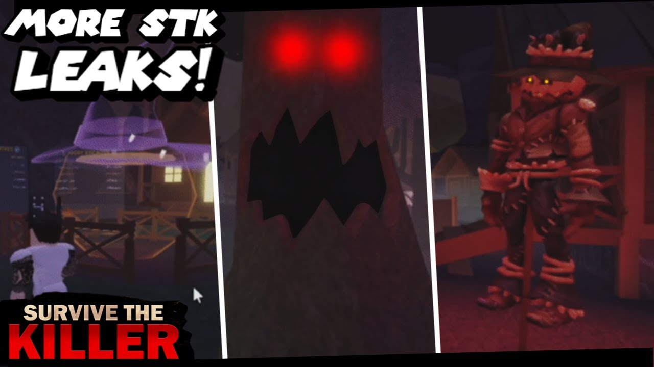 [EVEN MORE LEAKS!!] STK Halloween LOBBY! //🔪Survive The Killer