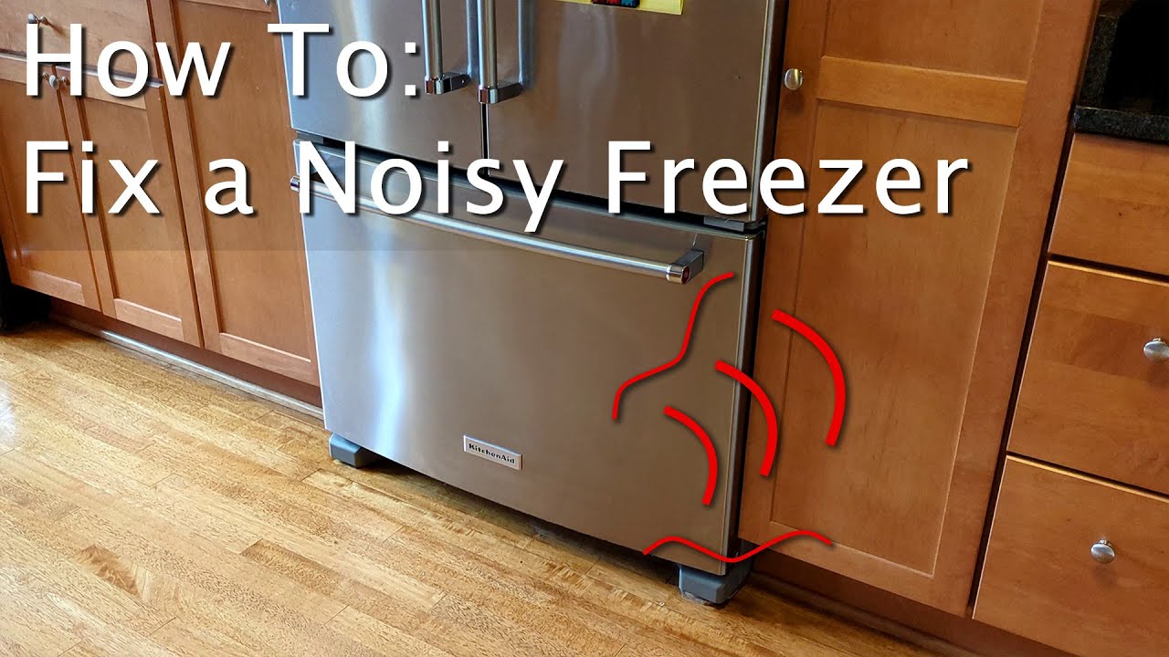 How to Fix a Noisy Buzzing Freezer - YT w/o Dislikes - YouTube