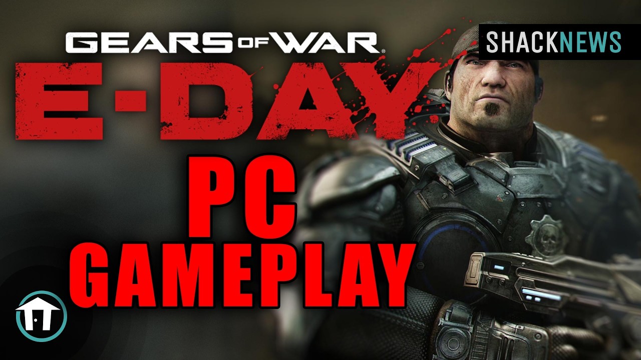 Gears of War: E-Day Campaign Gameplay