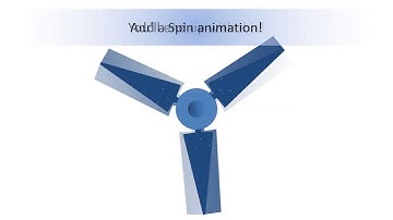 PowerPoint Animated Object: Ceiling Fan