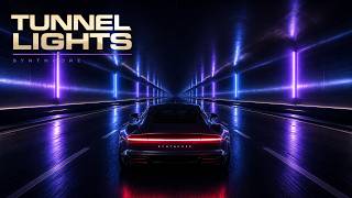 Tunnel Lights Forever | Endless Night Drive Synthwave | Relax, Study & Sleep