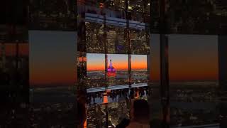 Sunsets in NYC ✨😍📍Summit One Vanderbilt, New York, USA 🇺🇸 #travelbucketlist #vacationmode #sunset