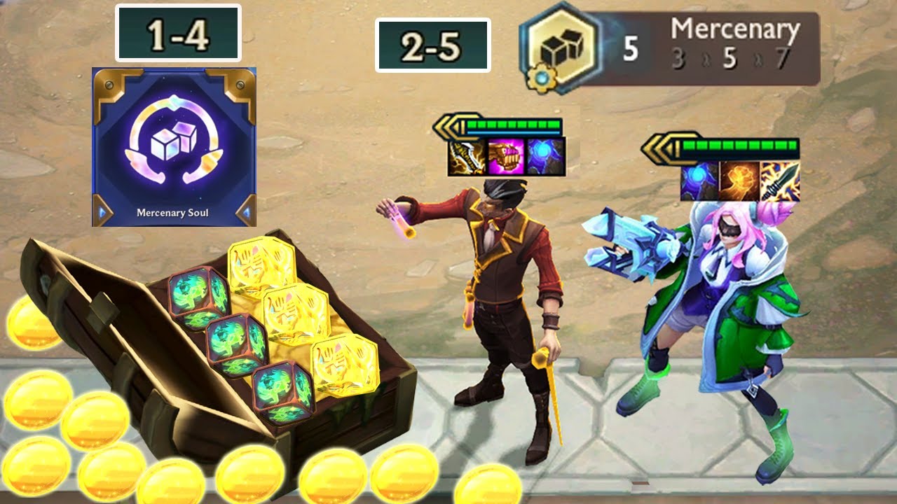 7 mercenary  & silco,zeri 3 star | so lucky | TFT Set 6.5