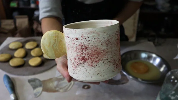 How I Made This Mug | Nerikomi Pebble Handle + Porcelain Thinest Cup