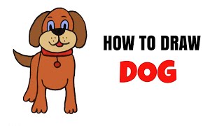 How to draw a DOG