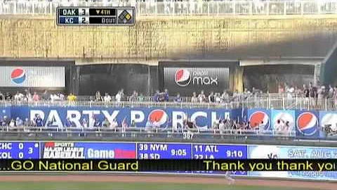 2009/08/08 Recap: OAK 6, KC 12