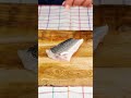 easy way to remove fish skin #shorts