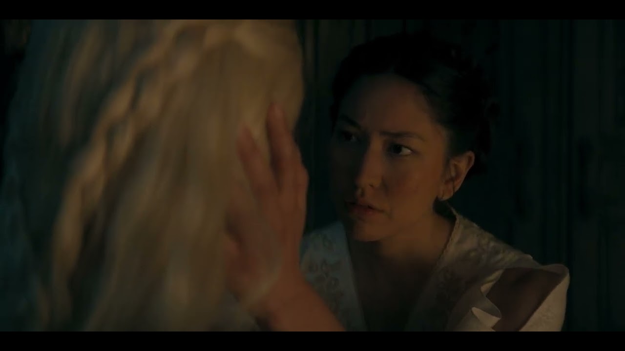 Rhaenyra and Mysaria Hot Kiss Scene | Emma D'Arcy and Sonoya Mizuno | House of the Dragon S03E07 |4K