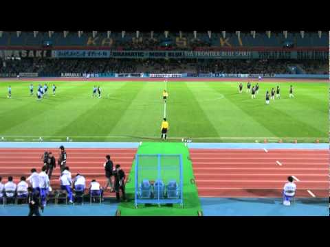 【川崎フロンターレ】2011年11月16日　選手入場