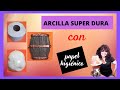 Arcilla super dura con  papel higienico  manualidades  patricia art reciclajes