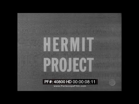 WWII RADIO CONTROLLED DRONE AIRCRAFT TESTS  PROJECT HERMIT  40800