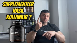 ⚠️Supplementler nasıl ve ne zaman kullanılır ?