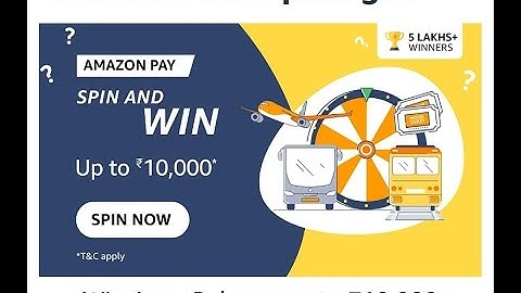 Amazon Pay Spin and Win Quiz Answers Today|13 January 2023 | Daily Quiz Time