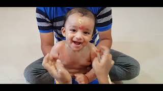 Babys First Diwali Babys First Abhyang Snan Diwali Abhyang Snan