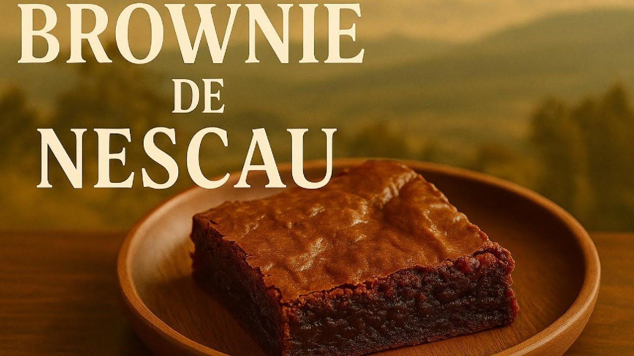 RECEITA DE BROWNIE SUPER FÁCIL