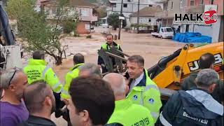 Sakarya’da Yağmur Altında Teyakkuz: Başkan Alemdar Ve Ekipler Sahada