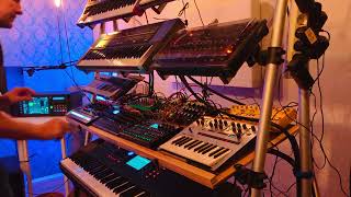 The Elektron Tonverk completes my live setup