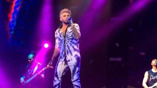 Adam Lambert - Never Close Our Eyes, live @ Heineken Music Hall, Amsterdam 13-04-2016