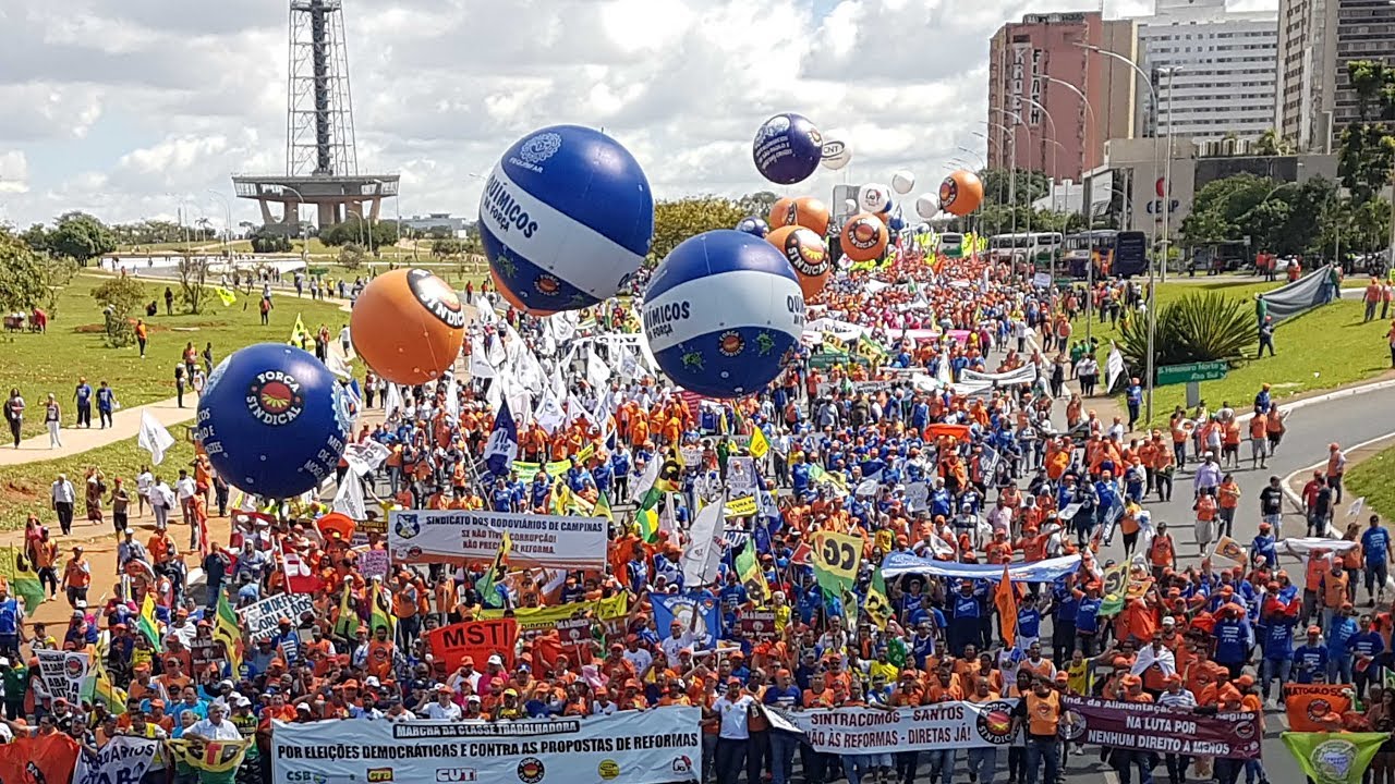 TV APOSENTADOS - OCUPA BRASÍLIA | Protestos lotam a Capital Federal contra 
